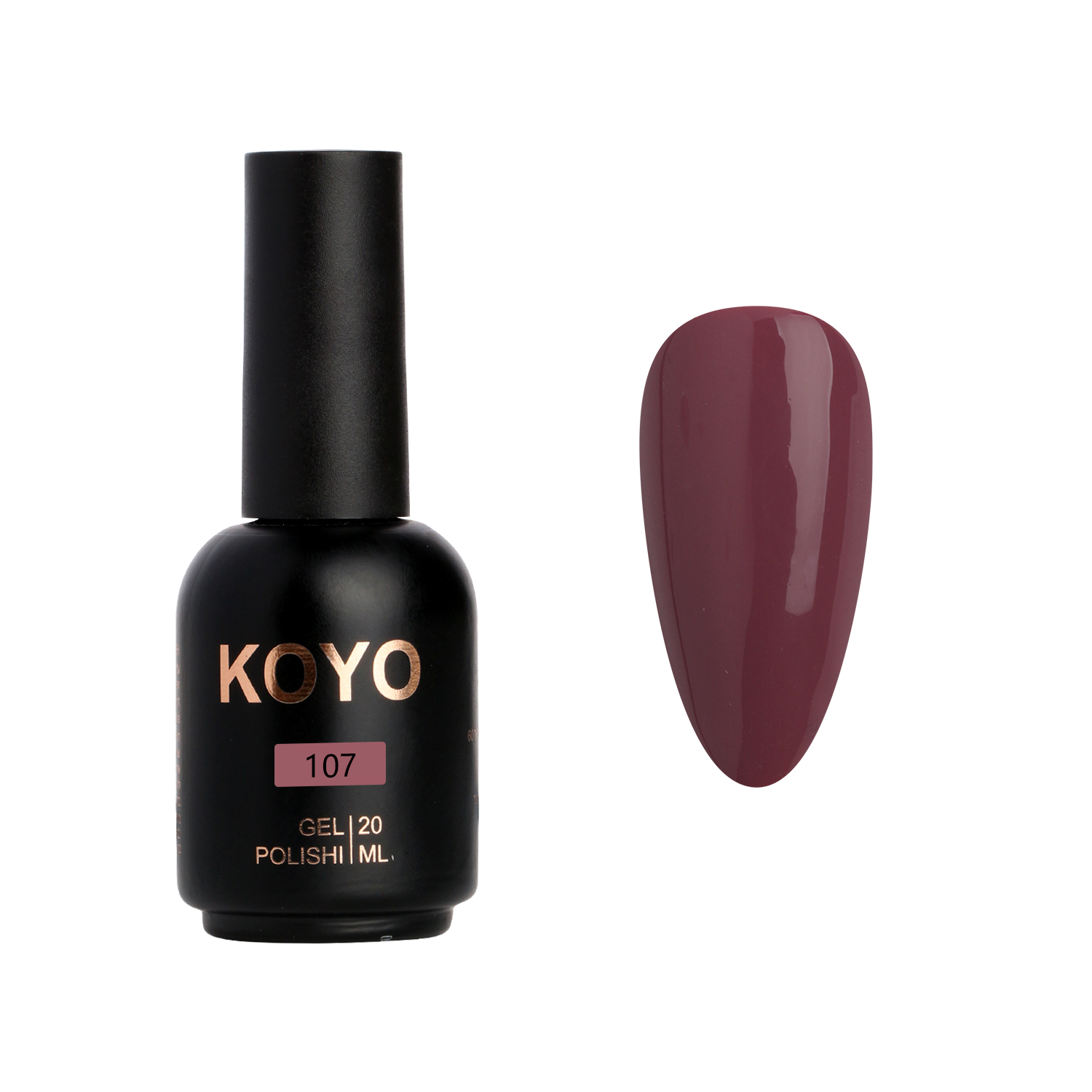 לק ג'ל 107 קויו - Koyo